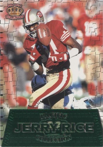 1996 Pacific Pure NFL Gridiron Jerry Rice #GG-41