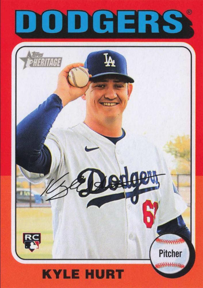 2024 Topps Heritage High Number - Kyle Hurt #609