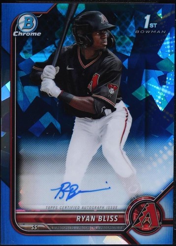 2022 Bowman Sapphire Edition - Ryan Bliss #BSPA-RB