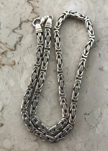 Königskette Silber 925 Massiv 87g Sterlingsilber