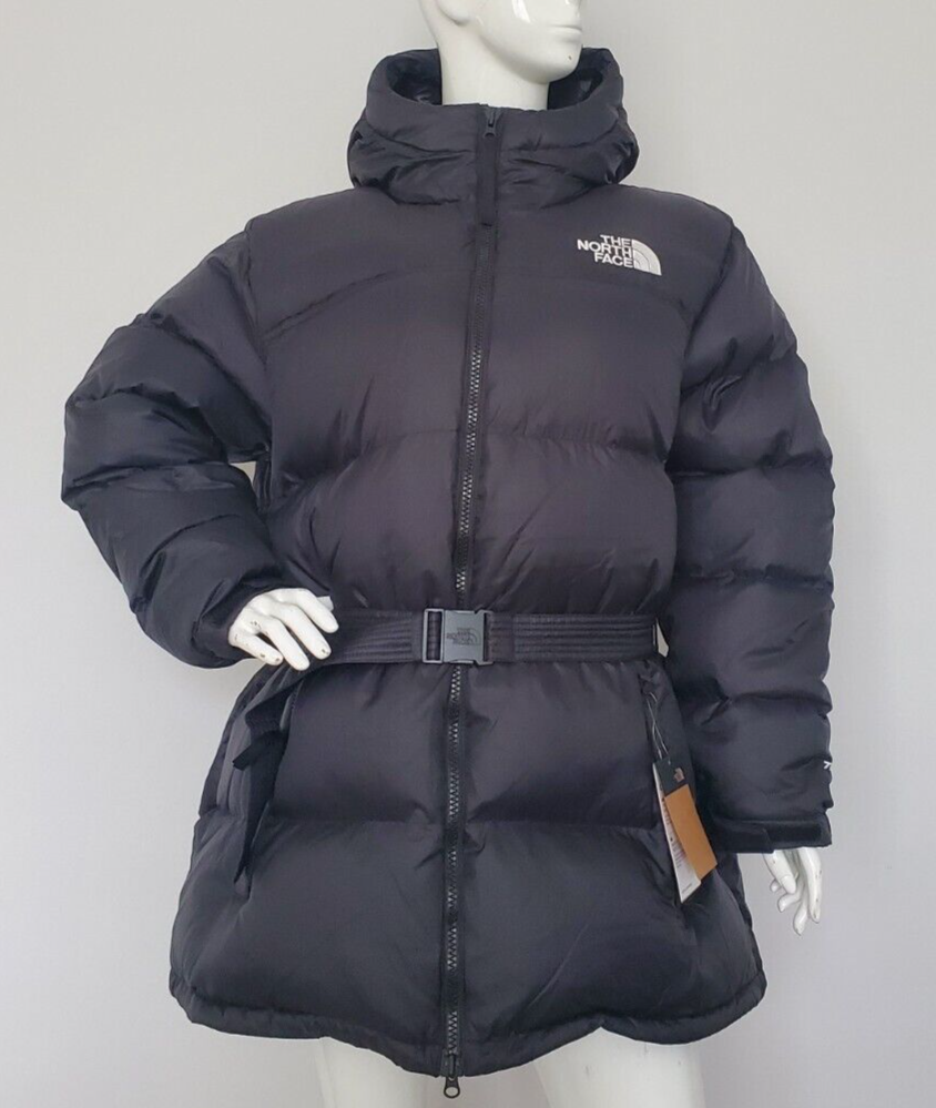 THE NORTH FACE ЖЕНСКИЙ РЕМЕНЬ NUPTSE MID 700 ПУХОВИК TNF Черный размер SML XL XXL