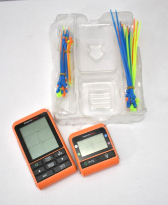 ThermoPro Remote Food Thermometer Tool w Cable Ties Accessories TP829B USED