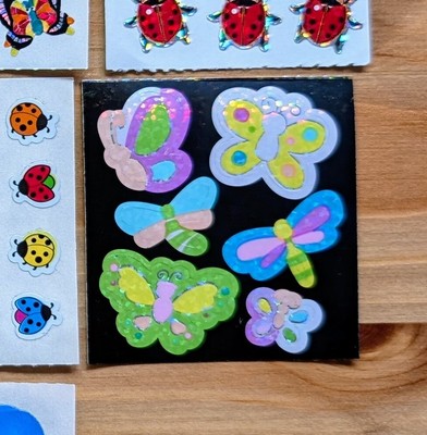 Vintage Sandylion Birds Bugs & Butterflies Sticker Mods