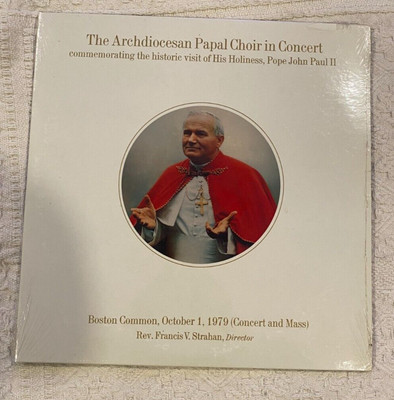 The Archdiocesan Papal Choir in Concert 2xLP Pope John Paul II  CSRV2644 Boston