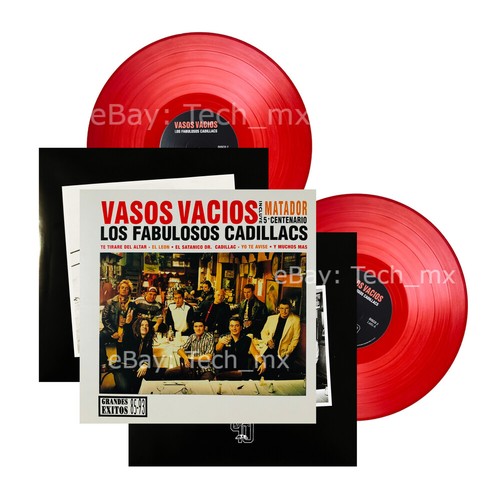Los Fabulosos Cadillacs - Vasos Vacios Vinyl [2LP Color Rojo