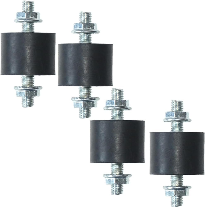 Rubber Mounts 29X20Mm M8X20 Stud for Generator Air Compressor Pump 4Pcs