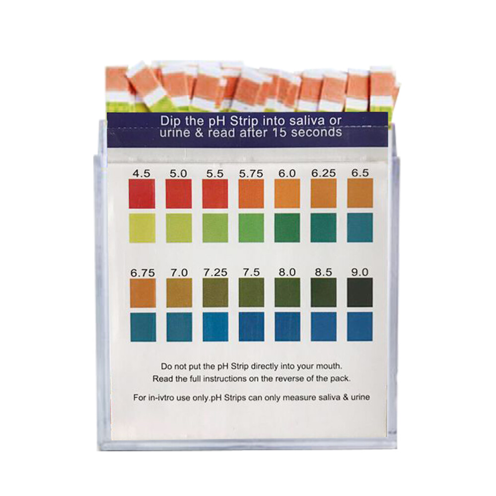 PH Test (100 Strips) Testing Sticks Urine & Saliva For Strips Diet
