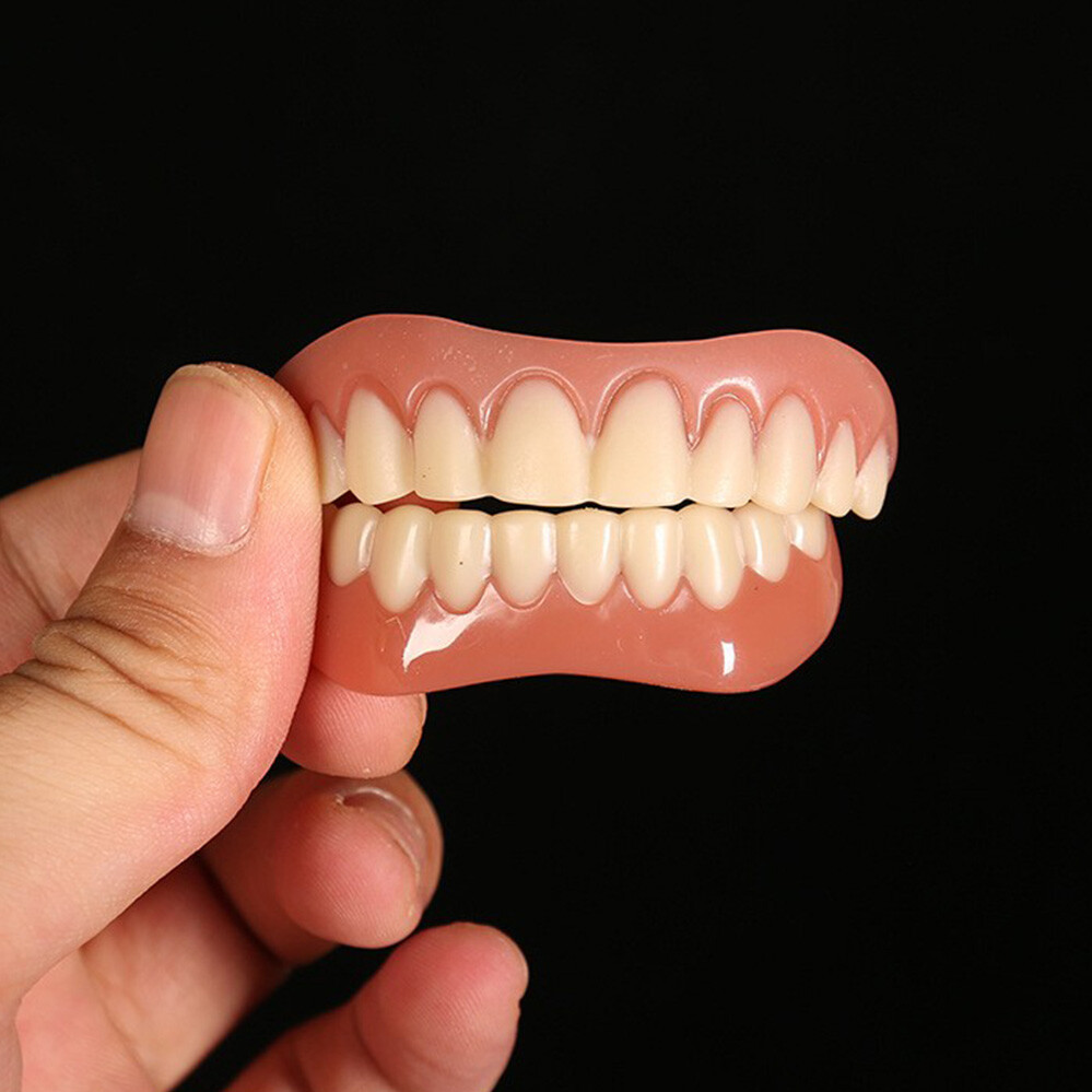 Snap On Bottom/TOP Veneer Dental Veneers Dentures Smile False Teeth