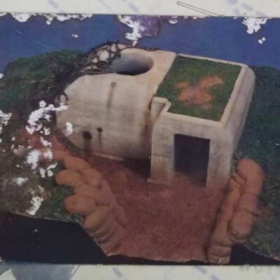 1/35 resin model Battlefield buildings, bunkers, bunkers unassembled unpainted