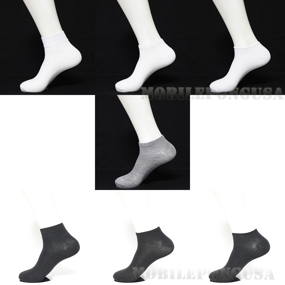 3  6  12 PACK Socks Lot Men 10-13 Women 9-11 NO SHOW Ankle Sports Low Cut Gym