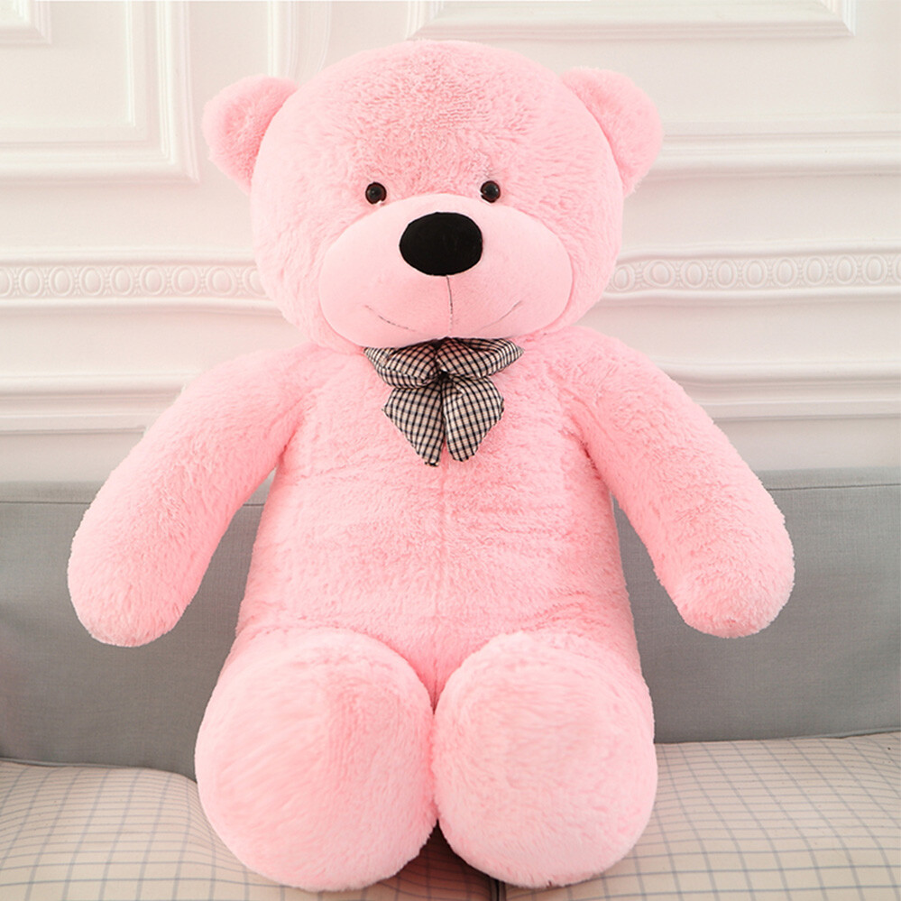 1.2M Doll Bear Teddy Giant Pink Stuffed Soft Gift Animal Cuddly Toy Plush ACB eBay