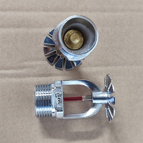 2/4/6/8/10pcs Globe 155°F Chrome Pendent Fire Sprinkler Head 1/2" Quick Response