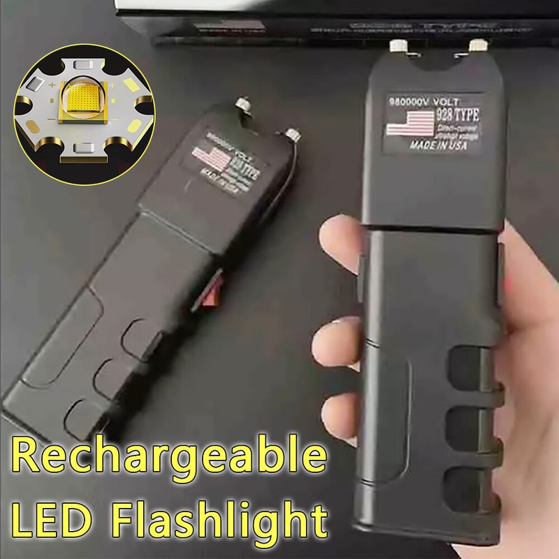 Rechargeable Led Flashlight Light Lamp Camping Design Torch Durable Outdoor Use