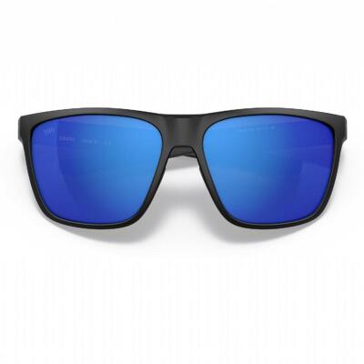 COSTA DEL MAR COSTA FERG XL 580G BLUE MIRROR | MATTE BLACK SUNGLASSES