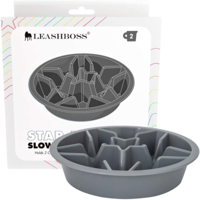 Dog food top bowl maze