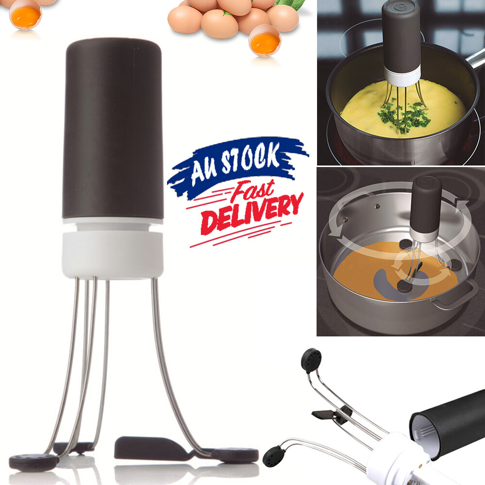 3 Speeds Cordless Blender Whisk Mixer Stir Stick Automatic Food Stirer