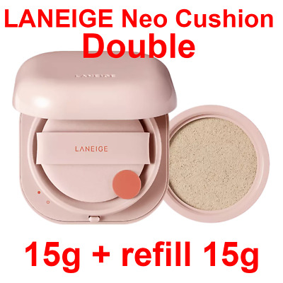 LANEIGE ALL NEW Neo Cushion GLOW Double(15g+ refill 15g) SPF46/PA++ / Kbeauty