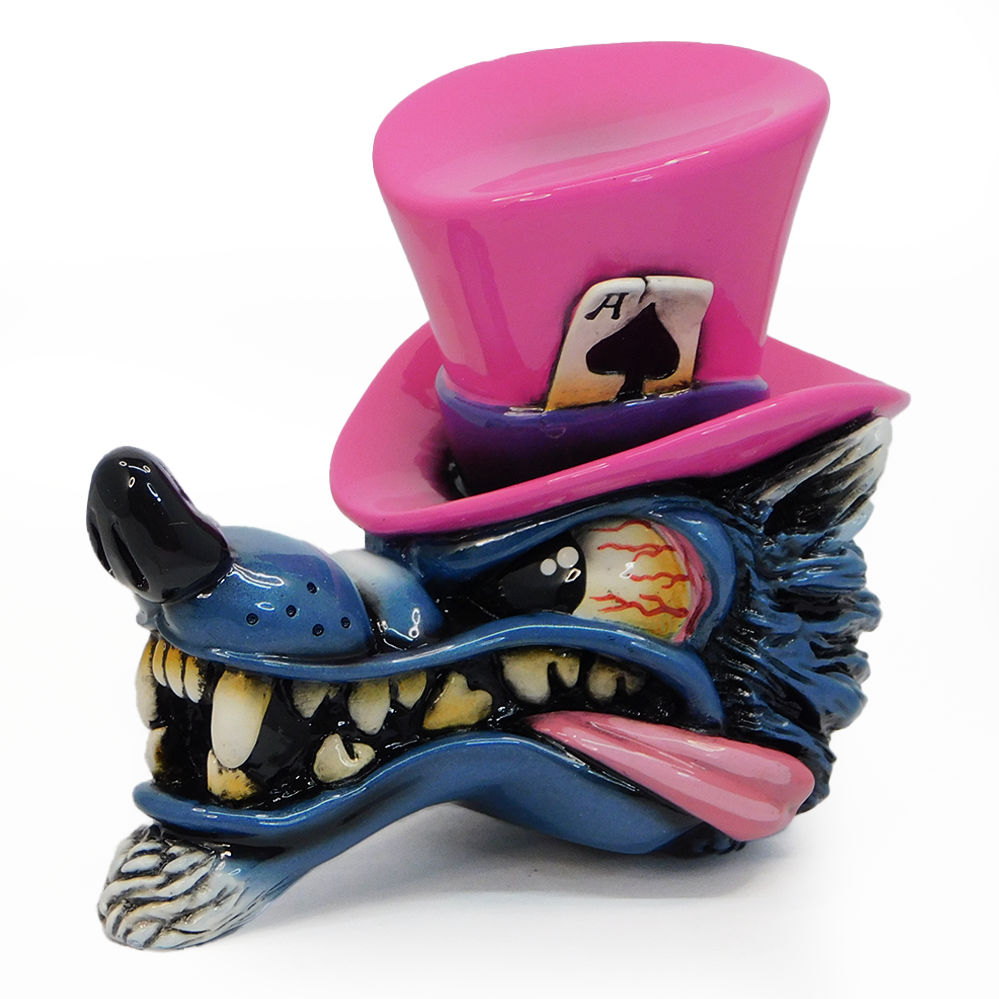 The Wolf in a Pink Top Hat - VanChase Gear Shift Knob | eBay