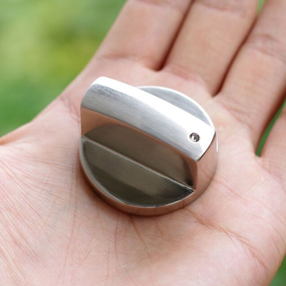 Stoves Stove Universal Knobs Oven 6mm Knob(4pcs) Silver Control Cooker