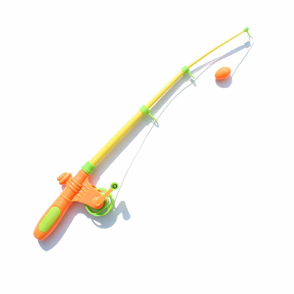 7PCS Rod Fish Set Fishing Toy Kids Bath Time Game Model Baby