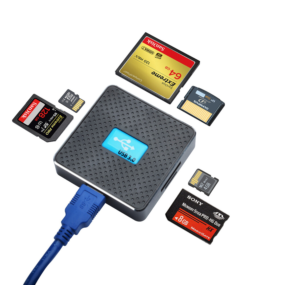 micro for multi cf usb 30 memory card reader all in one