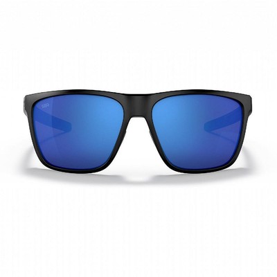 COSTA DEL MAR COSTA FERG XL 580G BLUE MIRROR | MATTE BLACK SUNGLASSES