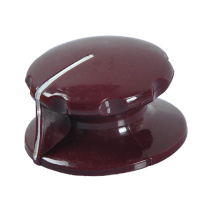 10pcs 1/4'' Volume Control Plastic Knobs Electric Guitar Amp Effect Raspberry