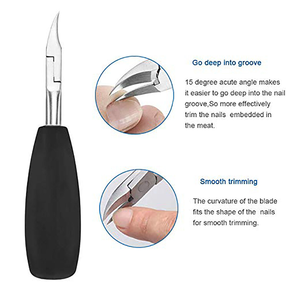 Toenail Podiatry Cutter Fungus Scissors Ingrown ON Toe Nail Clipper