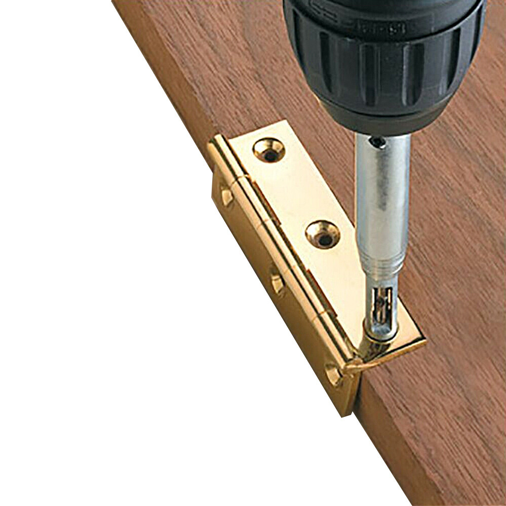 7X HSS Door Hinge Drawer Hardware Guides Drill Bit Set Hole Pilot Self