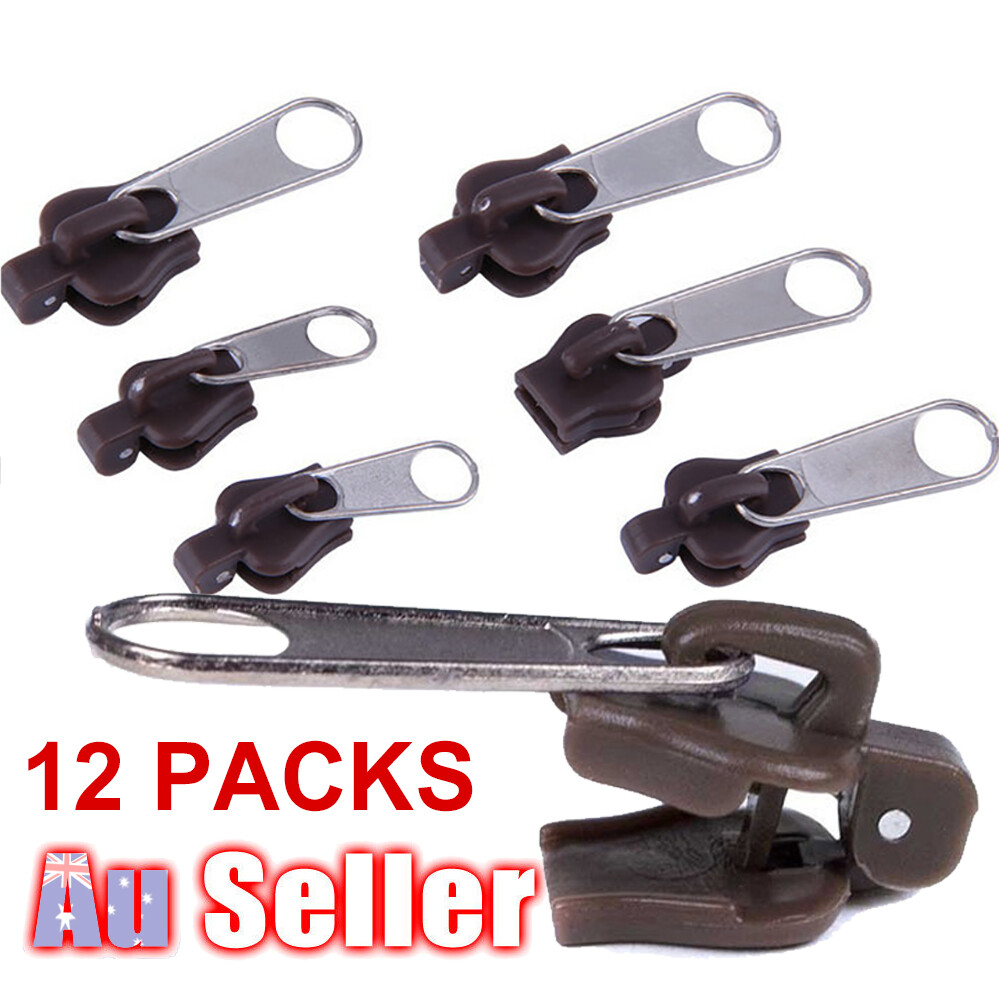 6 or 12PCS Replace Kit Fix Repair Universal Zipper Multifunctional