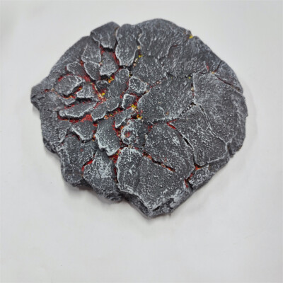 Figure Scene LED Light  Battle Platform Magma Base For 1/12 1/6 Action Figure