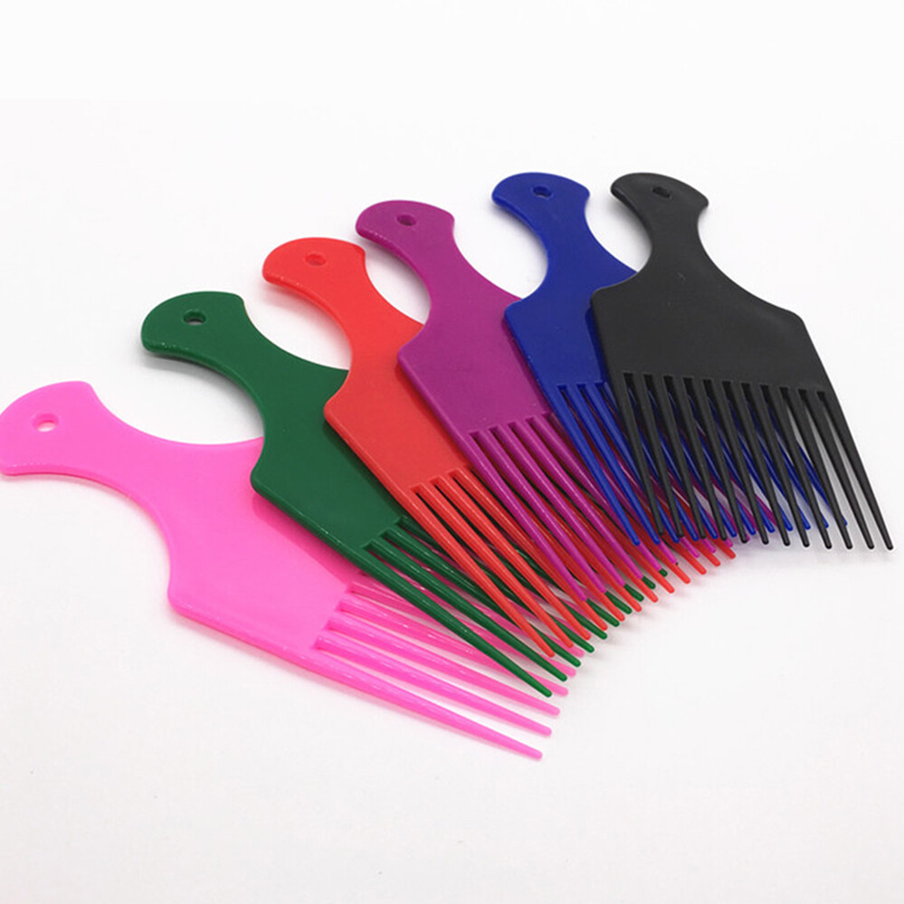 Wide tooth Comb combs Afro Teeth Wig Hair pocket Detangler Salon