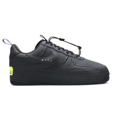 Men's 13 - Nike Air Force 1 Low Experimental Black Glow White af1 DJ9780-001