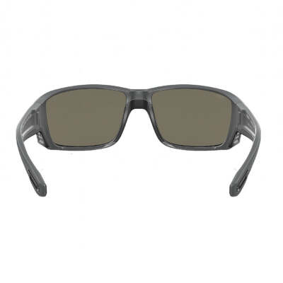 COSTA DEL MAR COSTA TUNA ALLEY PRO 580G BLUE MIRROR | MATTE GRAY SUNGLASSES