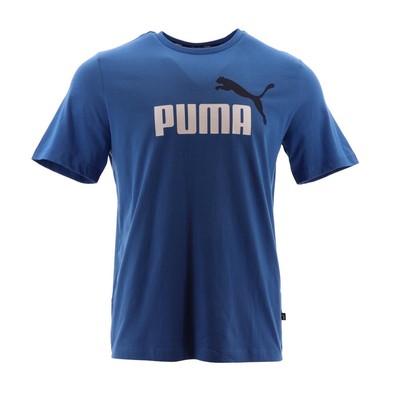 

Мужская футболка Puma Star Sapphire Essentials + двухцветная футболка с логотипом
