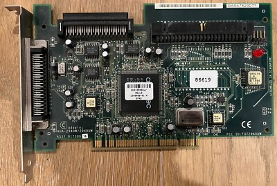 Dell Adaptec SCSI RAID Controller AHA-2940W 2940UW 00086619 A00 Card Desktop PC