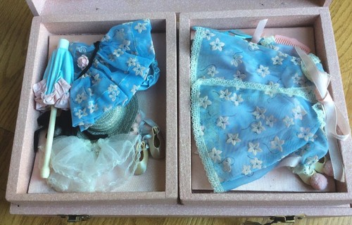 Vintage Vogue Ginny 1955 Bridal Trousseau Trunk ~Rare Find~
