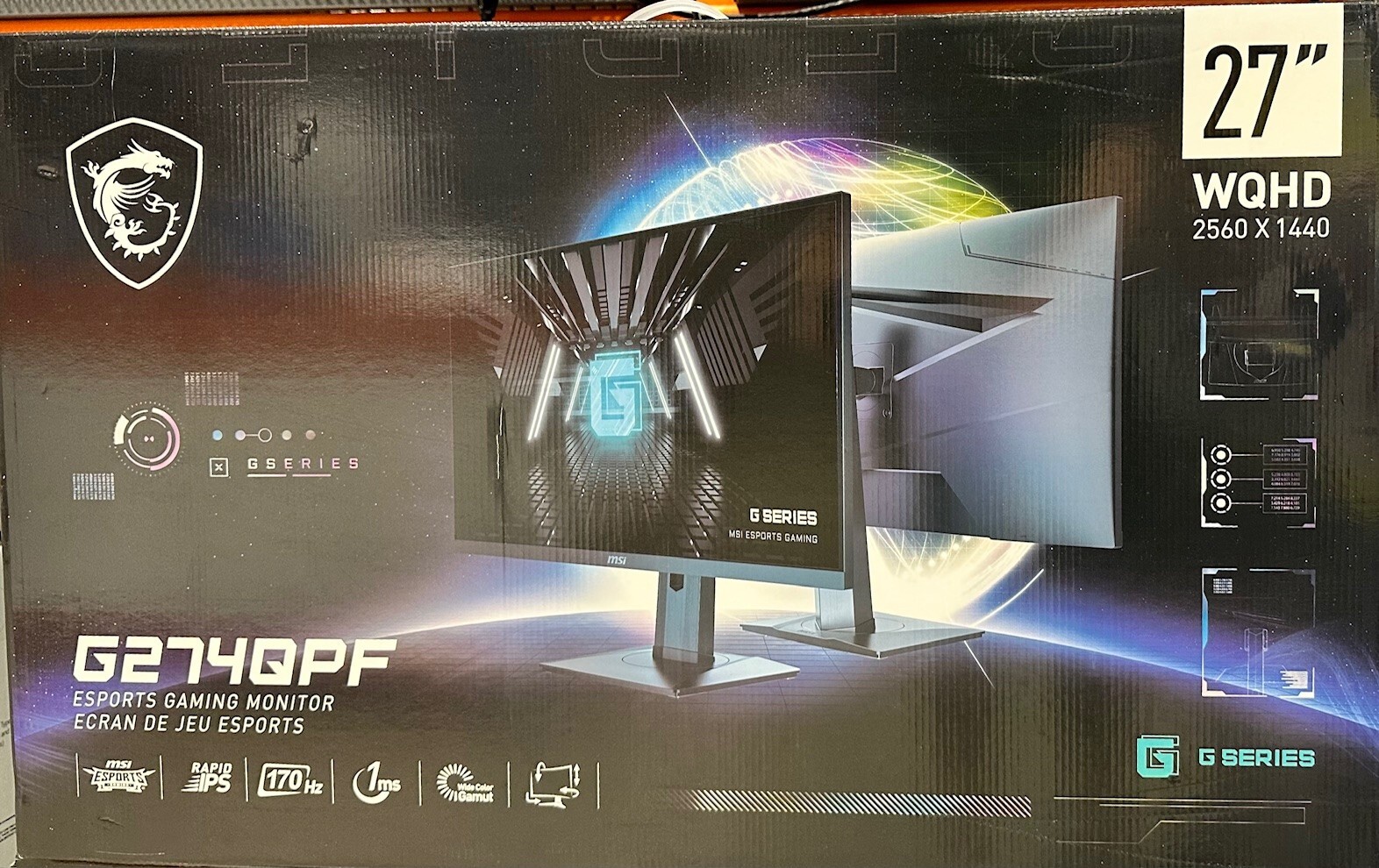 MSI G274QPF 27 MSI G274QPF 27