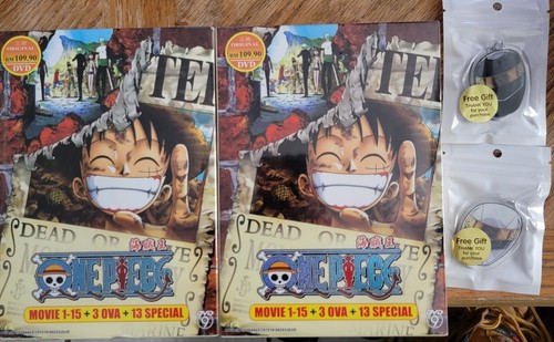 One Piece Movie Collection (1-15 & 3 Ova & 13 Special) Anime