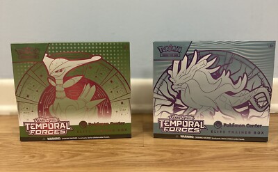 Pokemon Center Exclusive ETB Iron Leaves Walking Wake Temporal Forces New Sealed