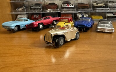 Rare 1963 Tyco S Speedways S620 H.O.  30 Ford Roadster Gold Former Tyco Employee