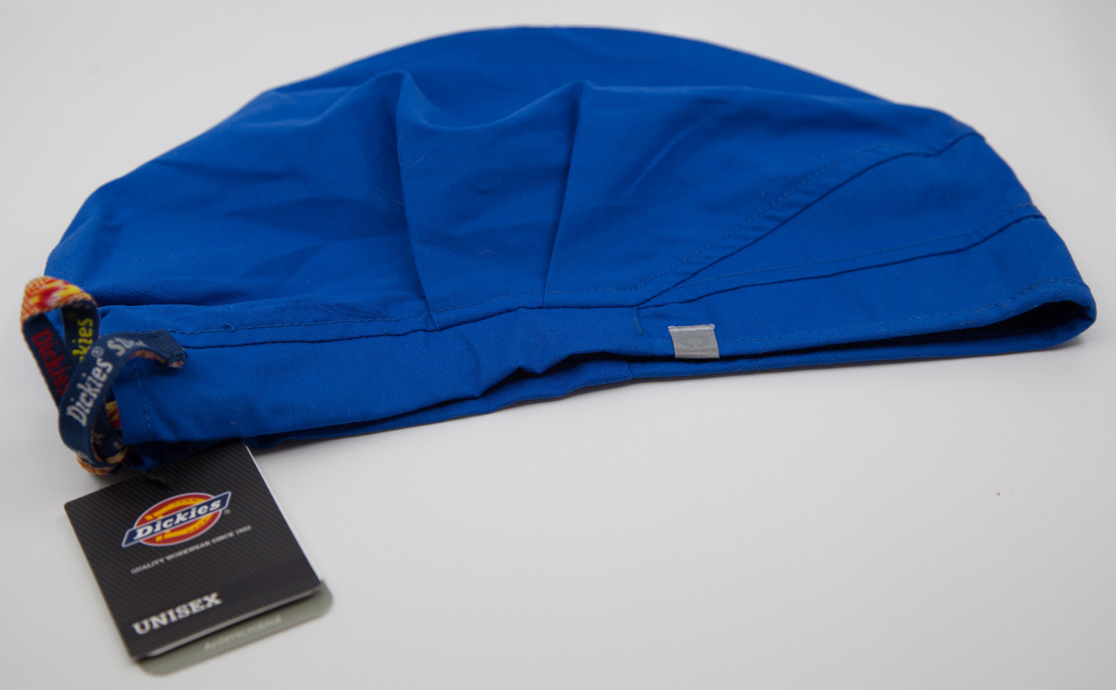 Dickies Adult Blue Antimicrobial Size Adjustable Drawstring Scrub Hat (83566A)