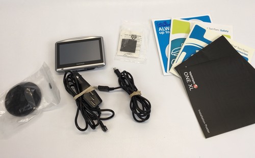 TomTom One XL S Text-to-Speech GPS Car Navigation Auto Directions With Box