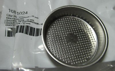 NEW 1081024 52mm SHOWER SCREEN FOR UNSHEATHED GROUPS PAVONI ESPRESSO MACHINE