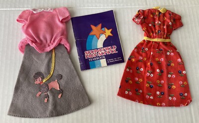 Vintage 1979 Mattel Starr Fun Teen Fashions 50s Dance + After School Date Outfit
