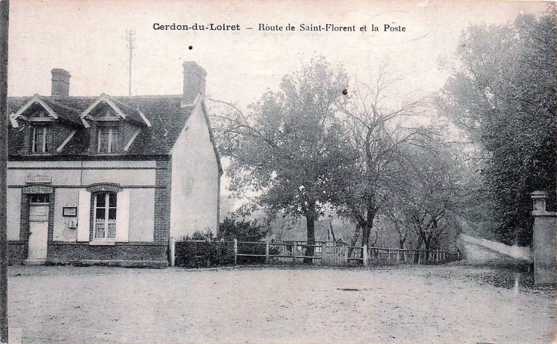 45* Cerdon Du Loiret  Route De St Florent Et La Poste       Rl60,0724