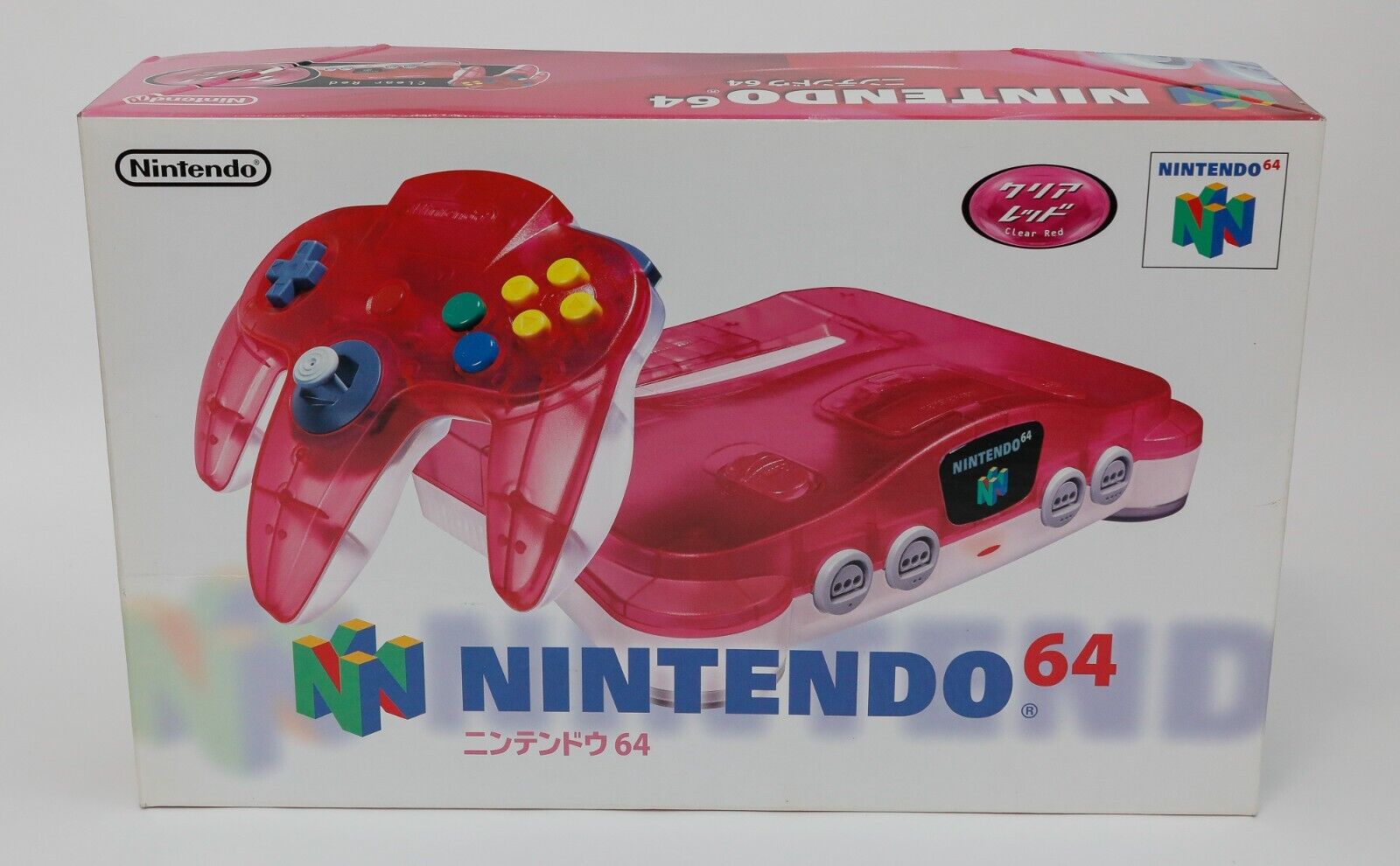 Nintendo 64 Clear Red N64 Console System JP Japan - New | eBay Nintendo 64 Clear Red N64 Console System JP Japan - New | eBay