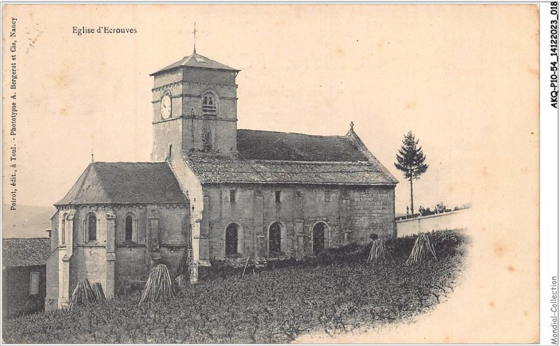 Akqp10-0985-54 - Ecrouves - L'Ã©Glise