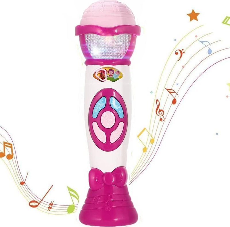 Microphone For Kids Toys For 4 5 6 7 8 9 10 Year Old Girls Stuff Games