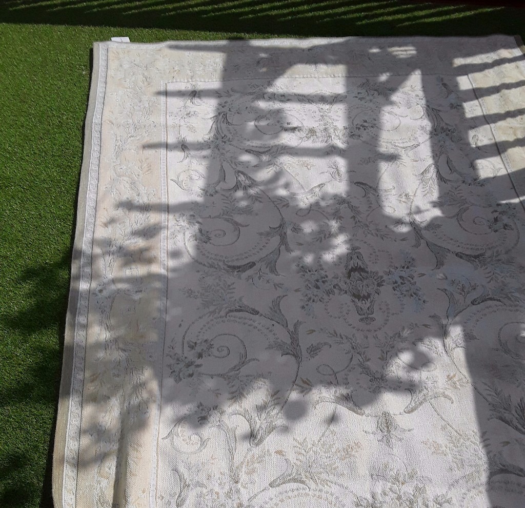 Laura Ashley rug. Malmaison model in duck egg blue. Excellent condition